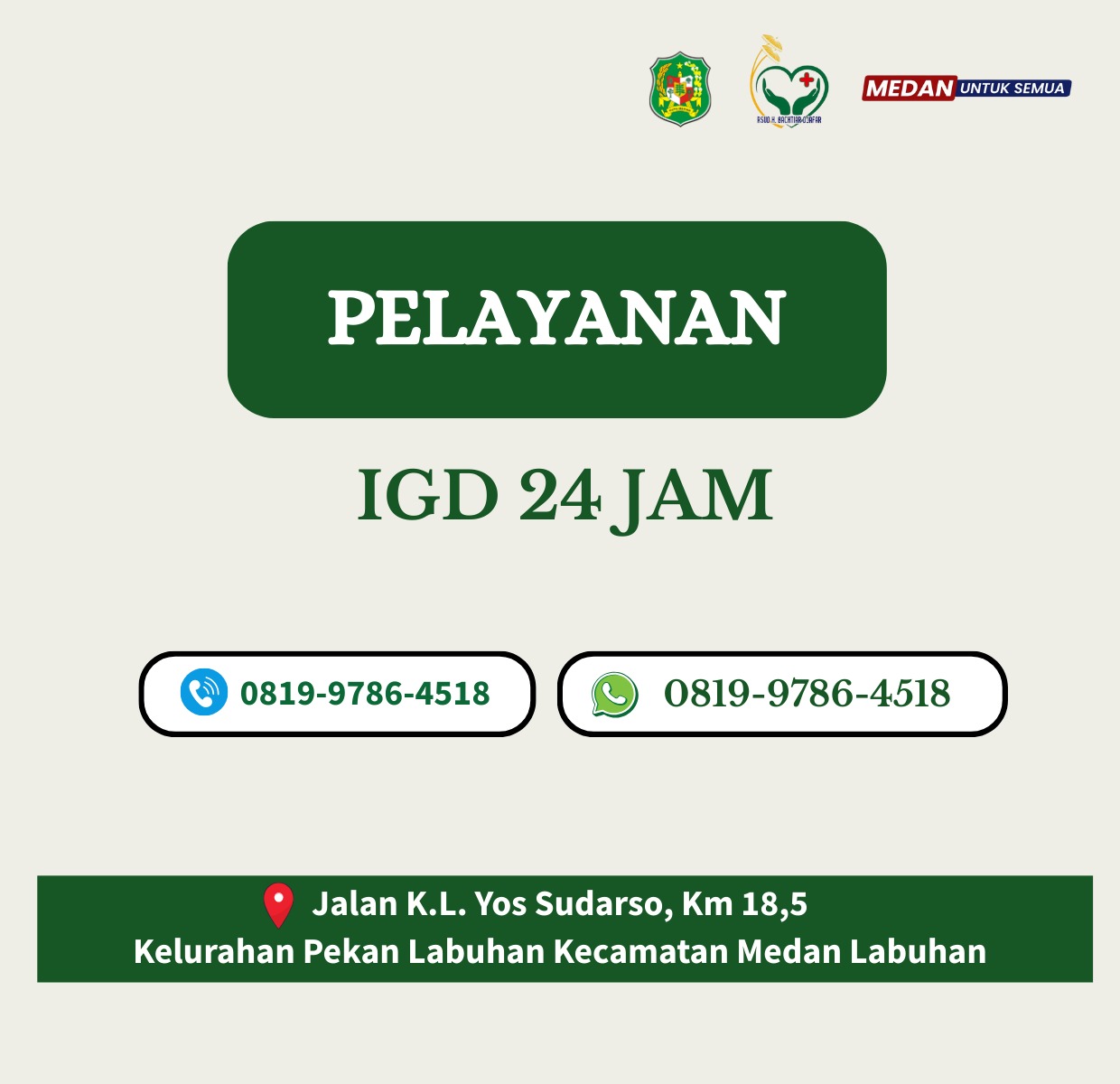PELAYANAN IGD 24 JAM